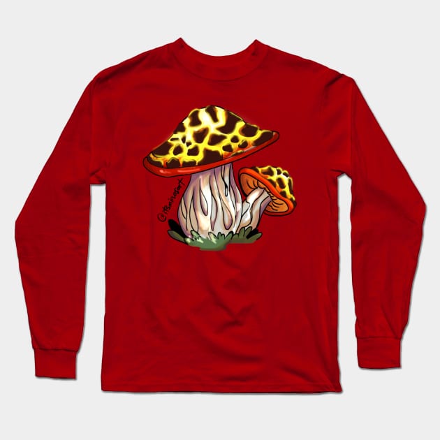 Nitroshroom Long Sleeve T-Shirt by MinosArt